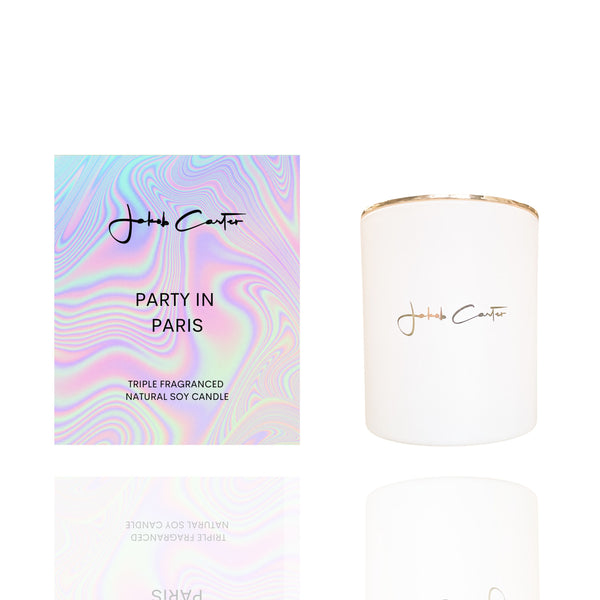 PARTY IN PARIS TRIPLE SCENTED SOY CANDLE