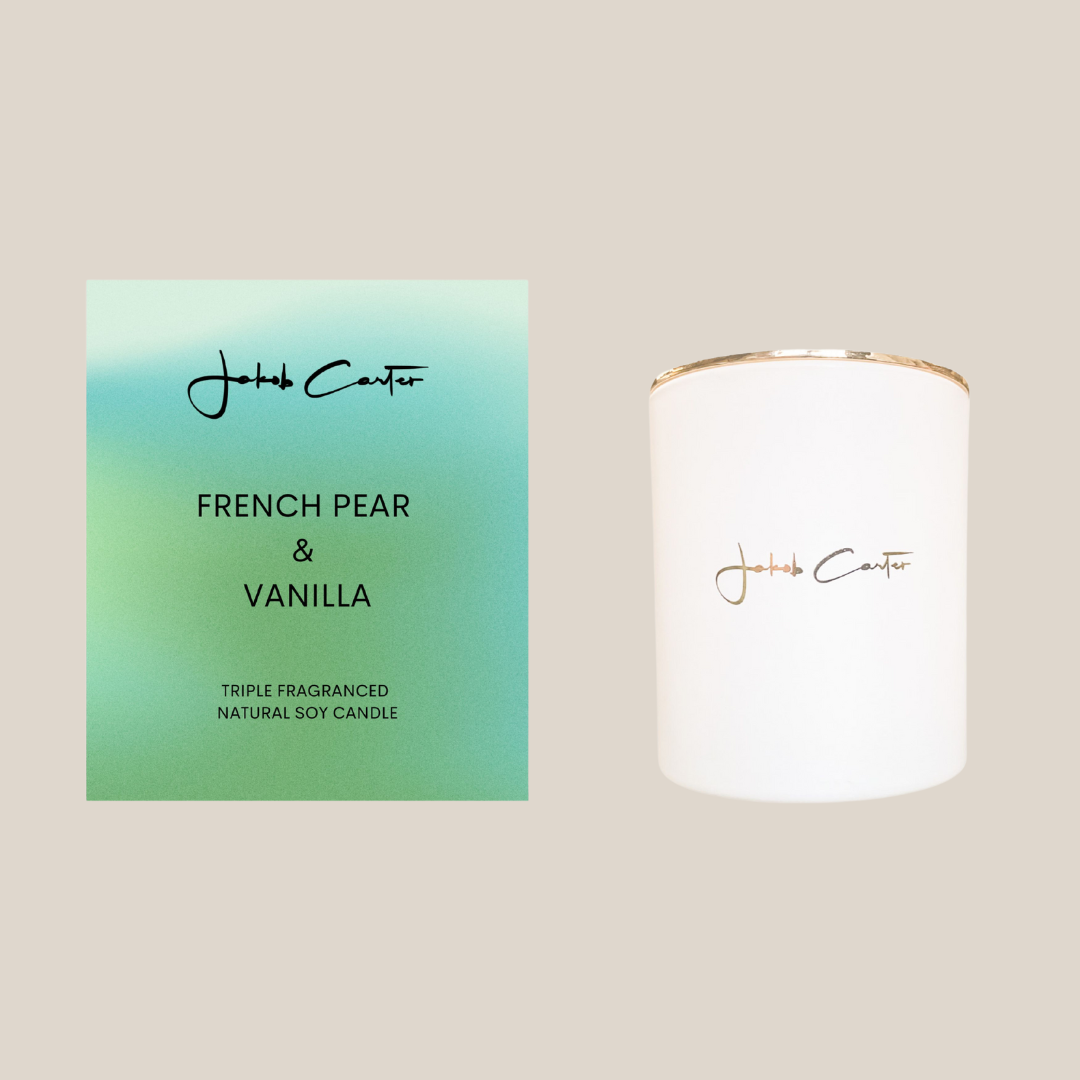 FRENCH PEAR & VANILLA SOY CANDLE