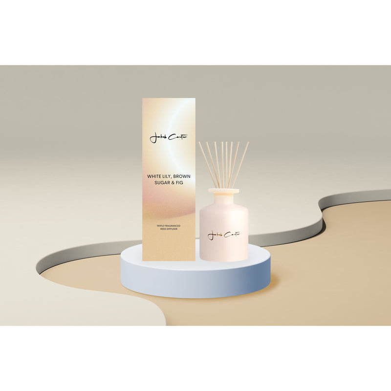 WHITE LILY, BROWN SUGAR & FIG TRIPLE SCENTED REED DIFFUSER