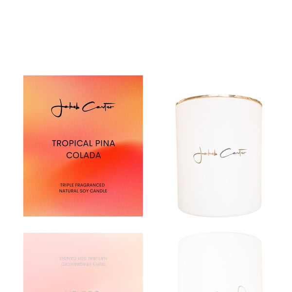 TROPICAL PINA COLADA TRIPLE SCENTED SOY CANDLE